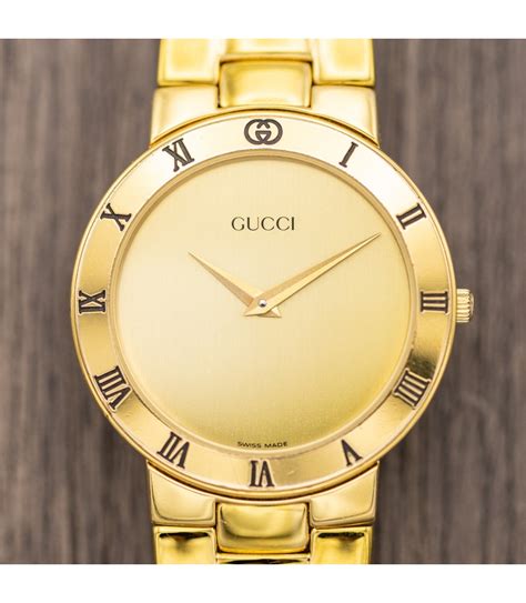 gucci watch box green|Gucci watch gold plated.